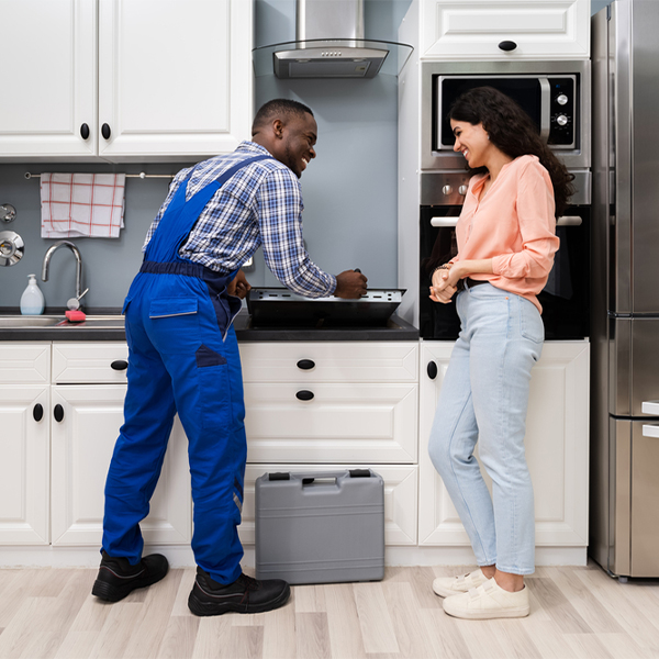 can you provide an estimate for cooktop repair before beginning any work in Cutler OH